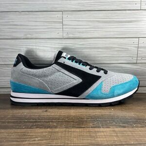 Brooks Heritage Chariot Men's Gray Teal Black Shoes - Men's Size 13 (D)